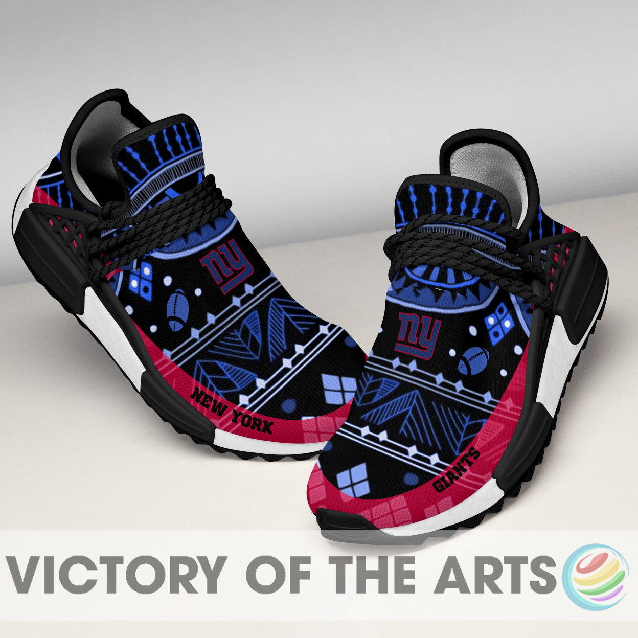 Amazing Pattern Human Race New York Giants Shoes For Fans