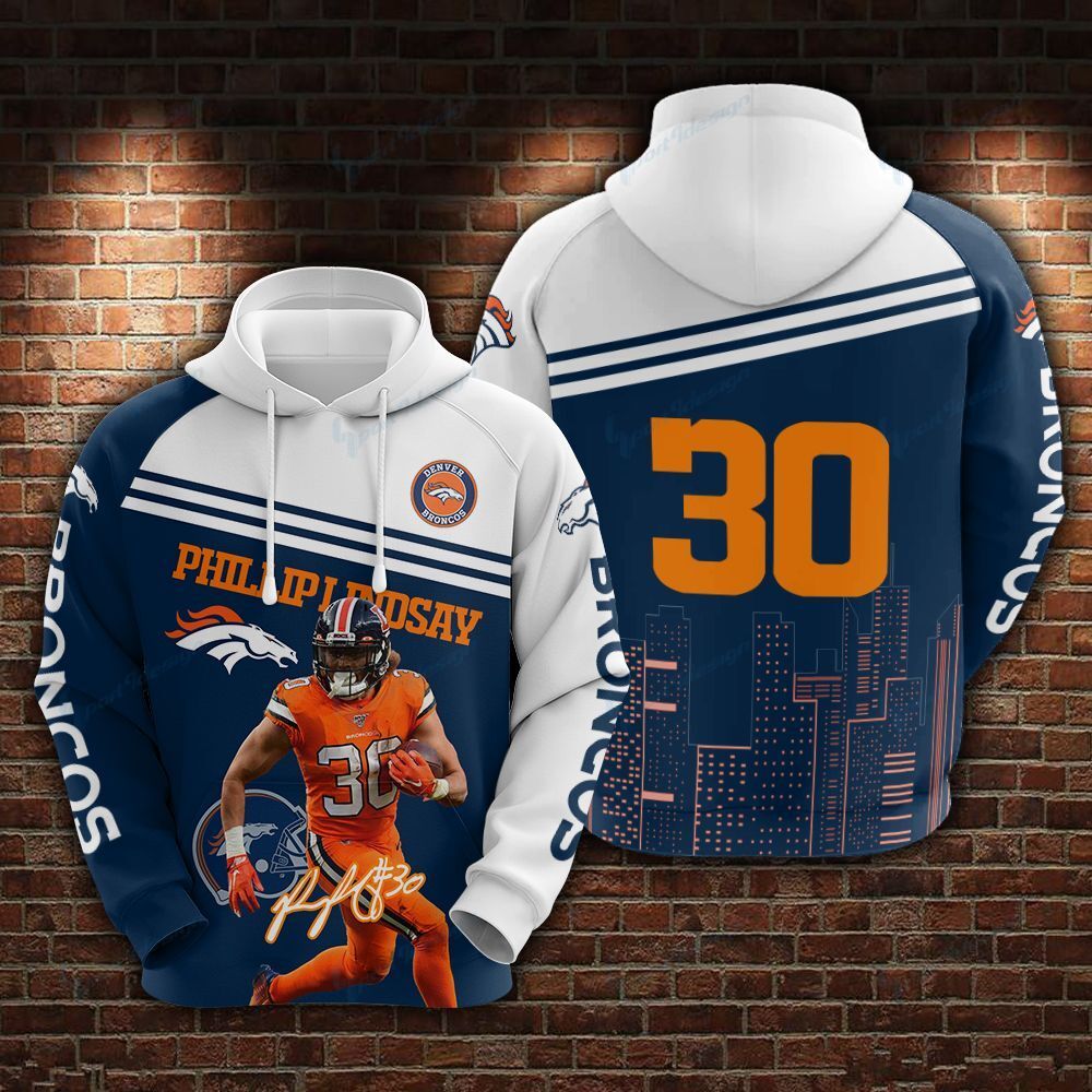 Phillip Lindsay – Denver Broncos Limited Hoodie 824