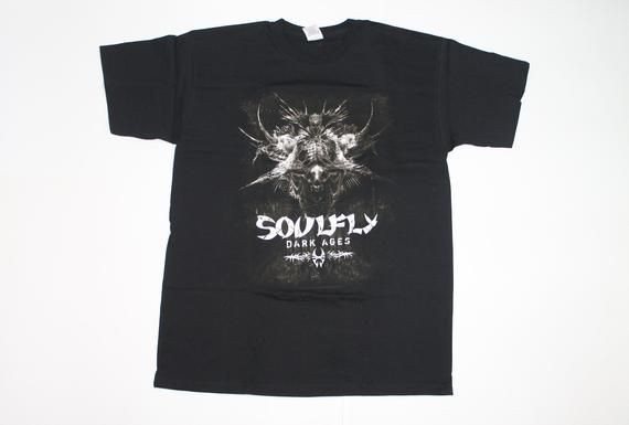 2006 New Soulfly Shirt Dark Ages Tour Shirt Groove Metal Band Shirt Thrash Metal Nu Metal Shirt