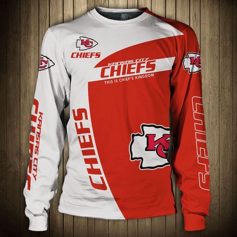 Kansas City Chiefs Sweatshirt Long Sleeve This Is Chiefs Kingdom