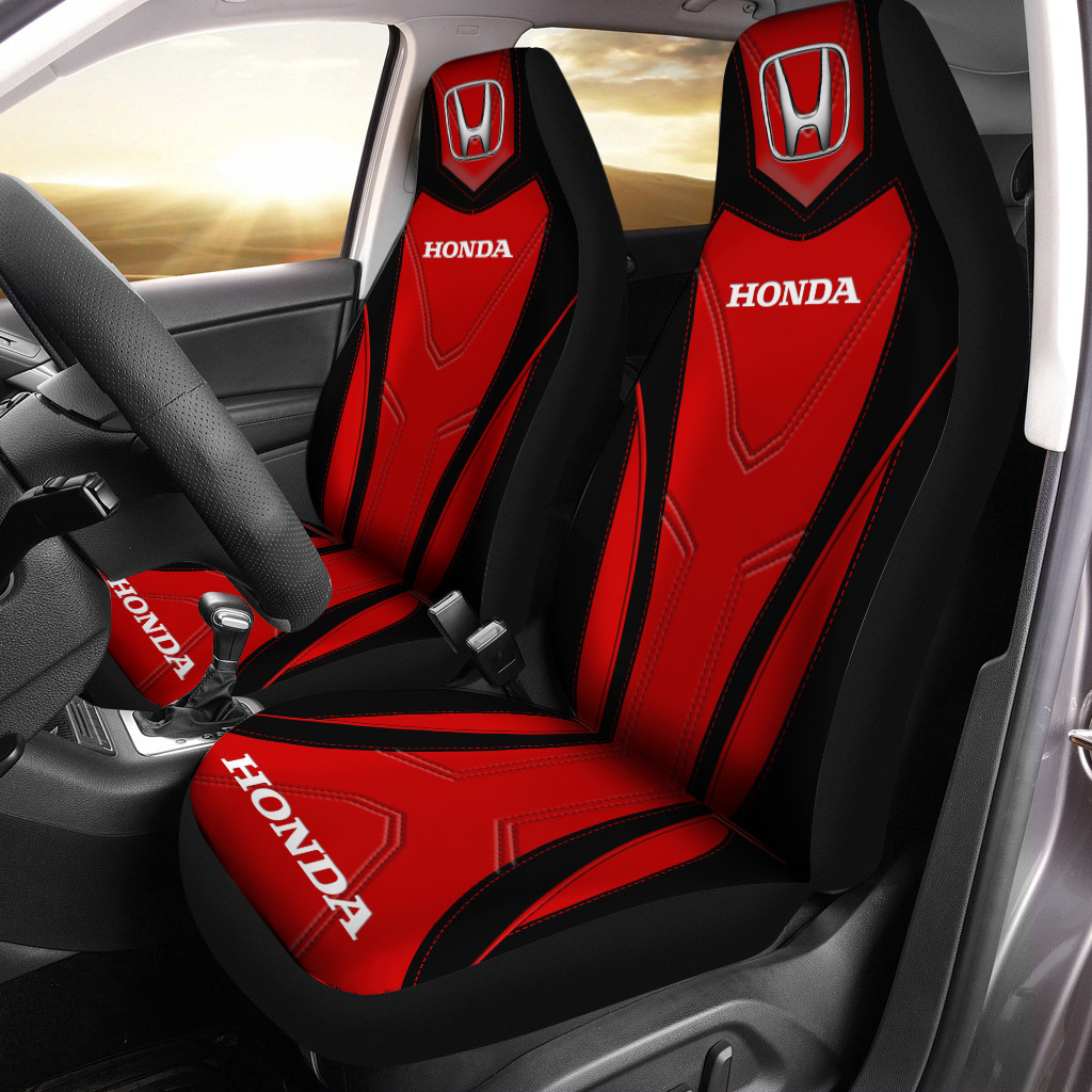 Honda An-Nh Car Seat Cover (Set Of 2) Ver 2 (Red)