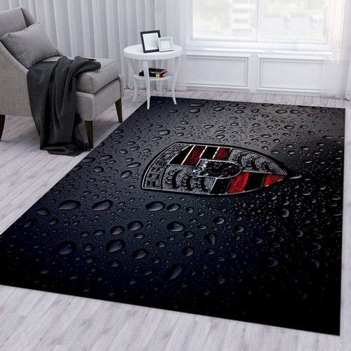 Porsche Logo Ver1 Rug Bedroom Rug Us Gift Decor Living Room Area Rug