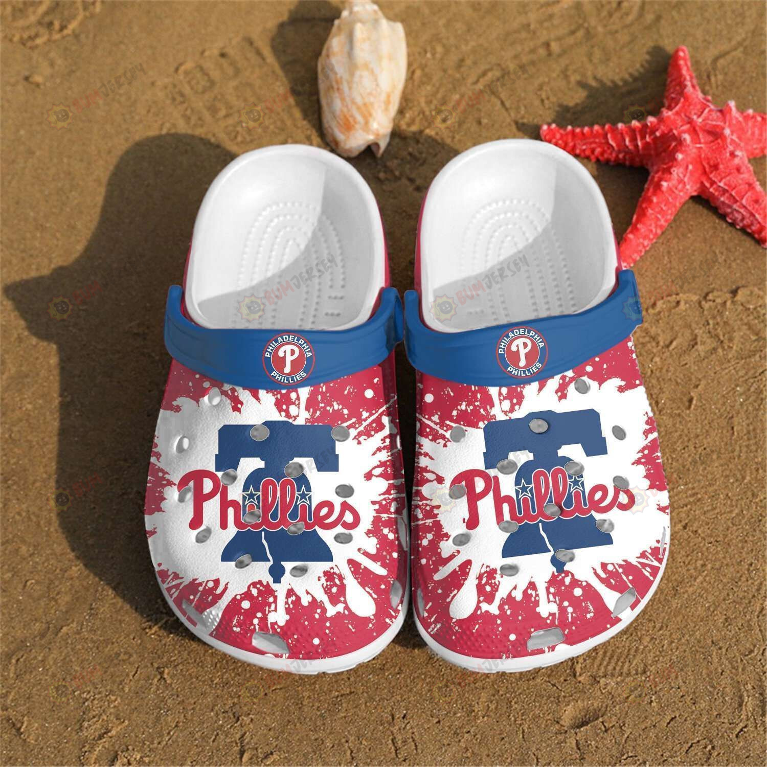 Philadelphia Phillies Crocs Crocband Clog Comfortable Water Shoes For Fan – Aop Clog