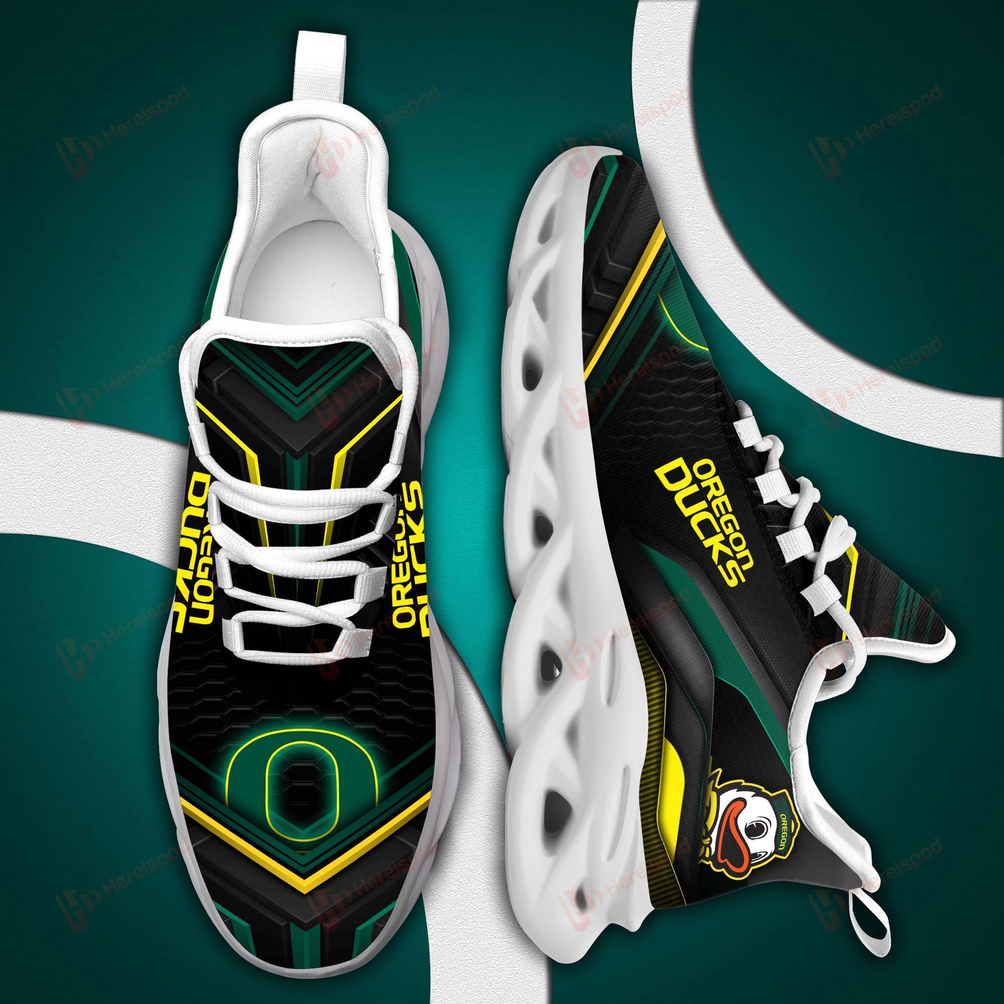 Chsx21081820 Oregon Ducks Max Soul Shoes