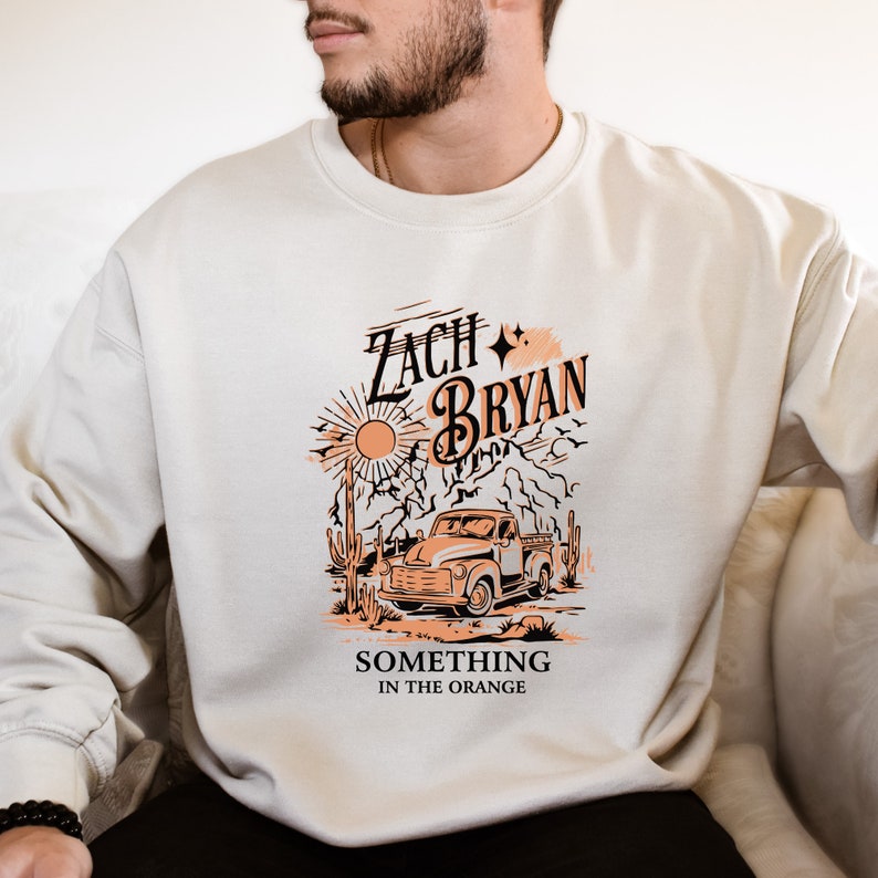 Zach Bryan Something In The Orange Shirt, Vintage Zach Bryan Fan Gift Tee, Western Music Lover Gift, Country Music Tshirt