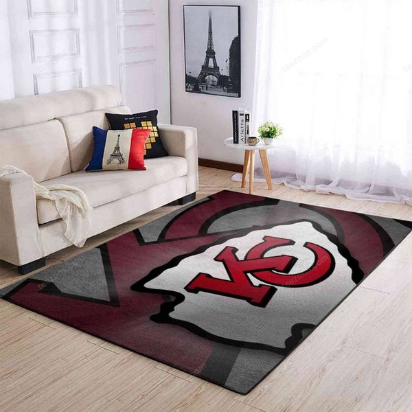 Kansas City Chiefs Area  Sku 273 Rug