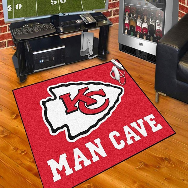 Kansas City Chiefs Area Rug Football Area Rug Floor Decor