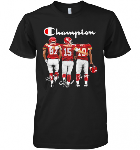 Champion Kansas City Chiefs Football Team Premium Men’S T-Shirt