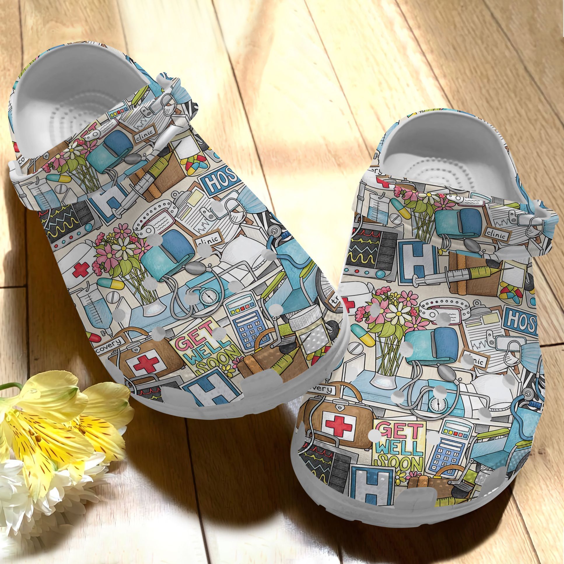 Get Well Soon Shoes – Nurse Cr …