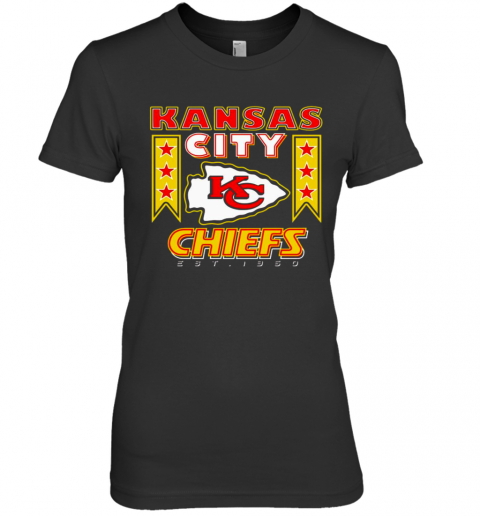 Kansas City Chiefs Logo Est 1960 Premium Women’S T-Shirt