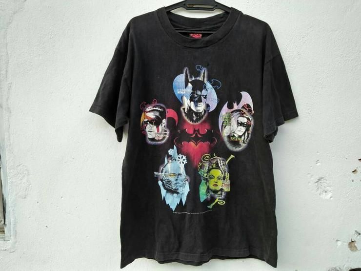 Vintage 90S Batman And Characters Dc Comics Shirt