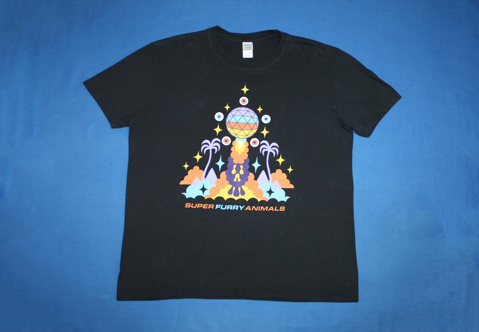 Super Furry Animals Shirt English Indie Rock Band Shirt Neo-Psychedelia Electronica