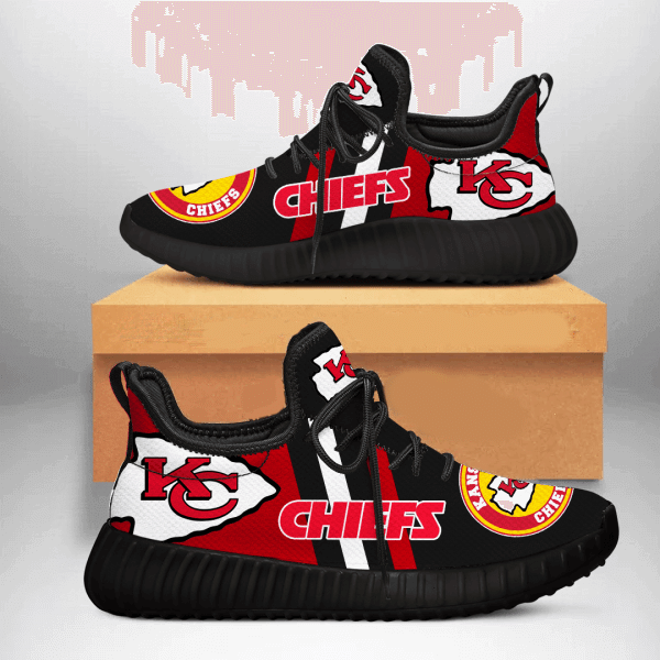 Kansas City Chiefs Sneakers Custom 2 Shoes Black Shoes Fan