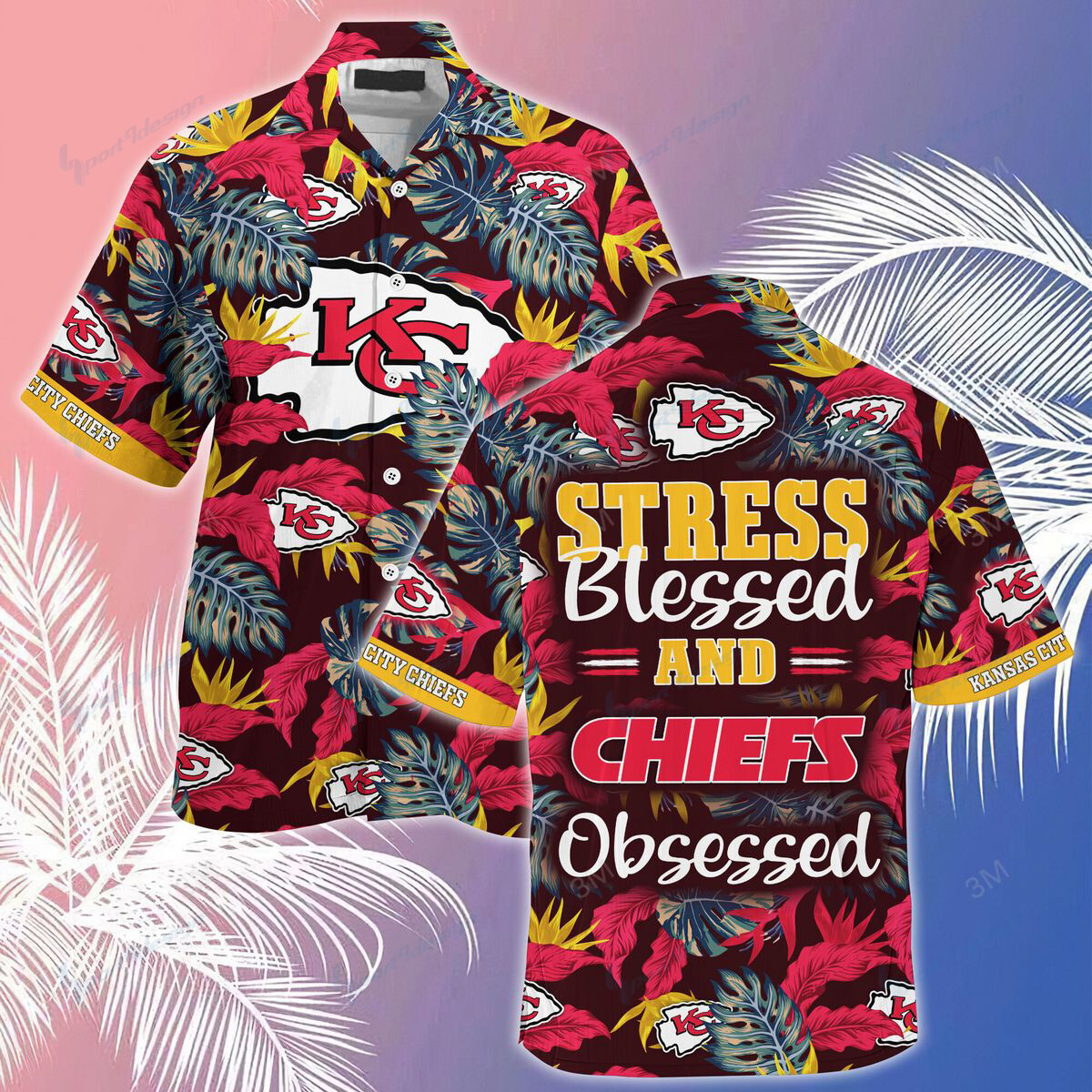 Kansas City Chiefs Summer Hawaiian Shirt 8