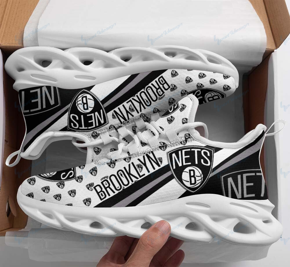 Brooklyn Nets Personalized Yezy Running Sneakers Bg297