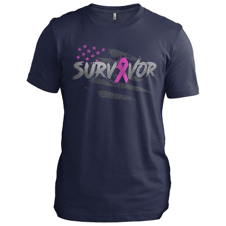 Breast Cancer Survivor Shirt, Breast Cancer Awareness T-Shirts, Pink Ribbon Clothing, Gifts For Breast Cancer Patients