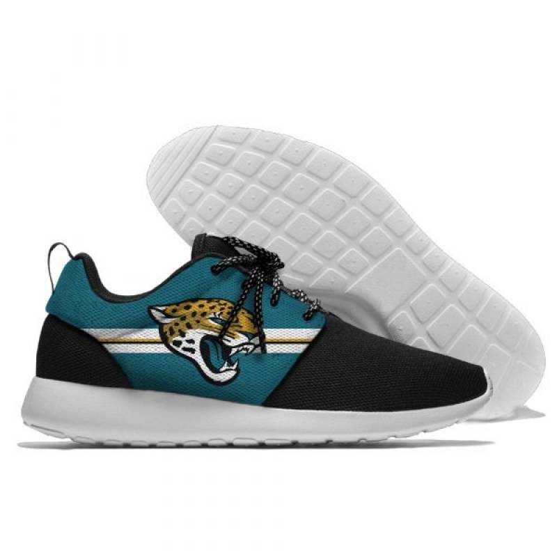 Mens And Womens Jacksonville Jaguars Lightweight Sneakers, Jaguars Running Shoes #6