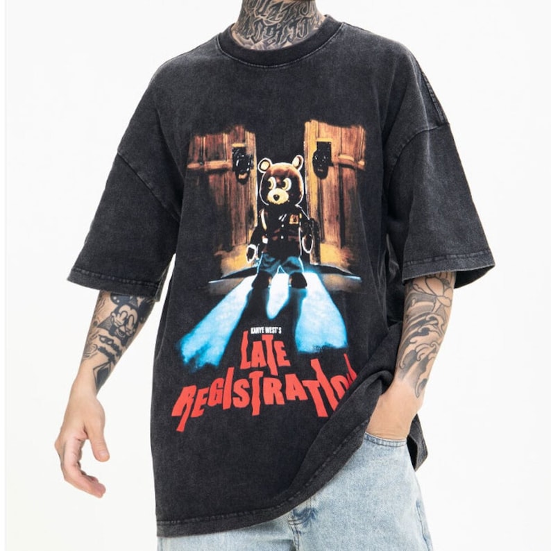 Vintage Late Registration Touch The Sky Tour Shirt, Kanye West Shirt