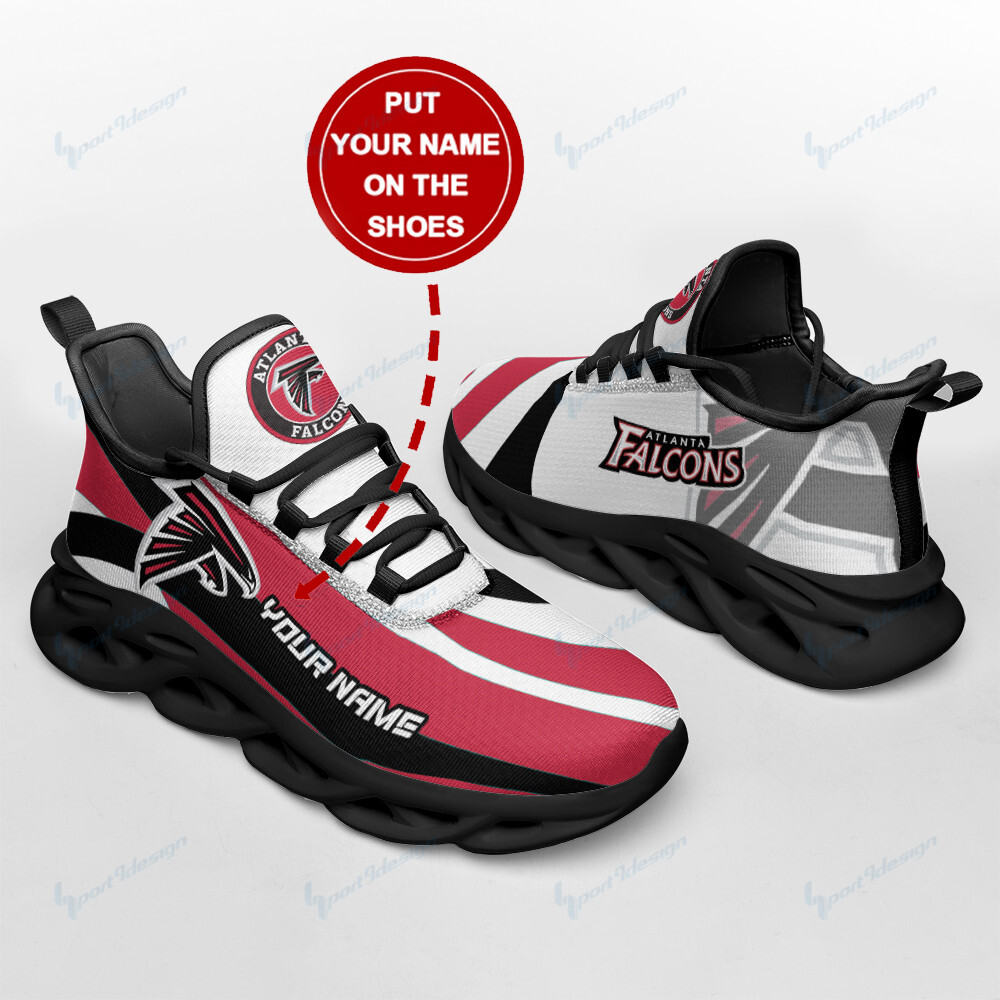 Atlanta Falcons Personalized Yezy Running Sneakers Bg489