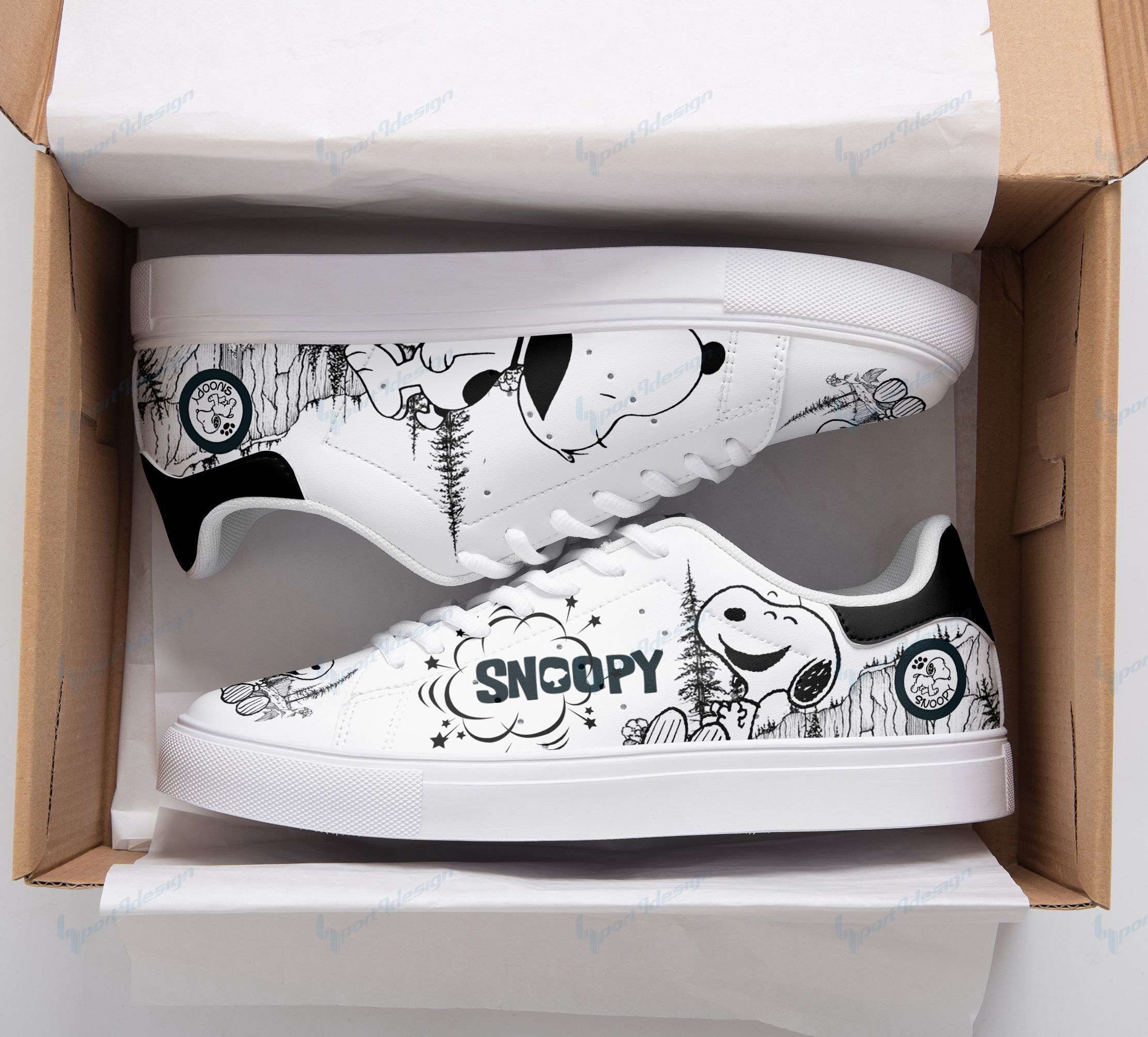 Snoopy SS Custom Sneakers 007