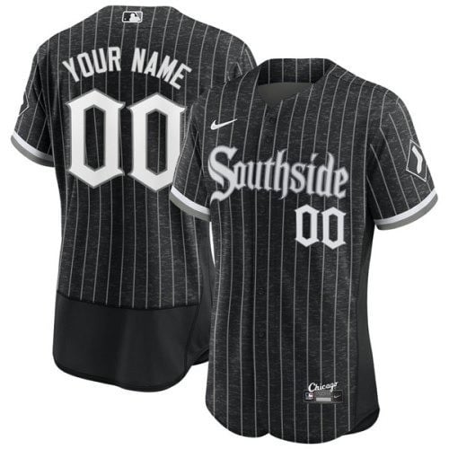 Chicago White Sox City Connect Southside Custom Jersey – All Stitched ...