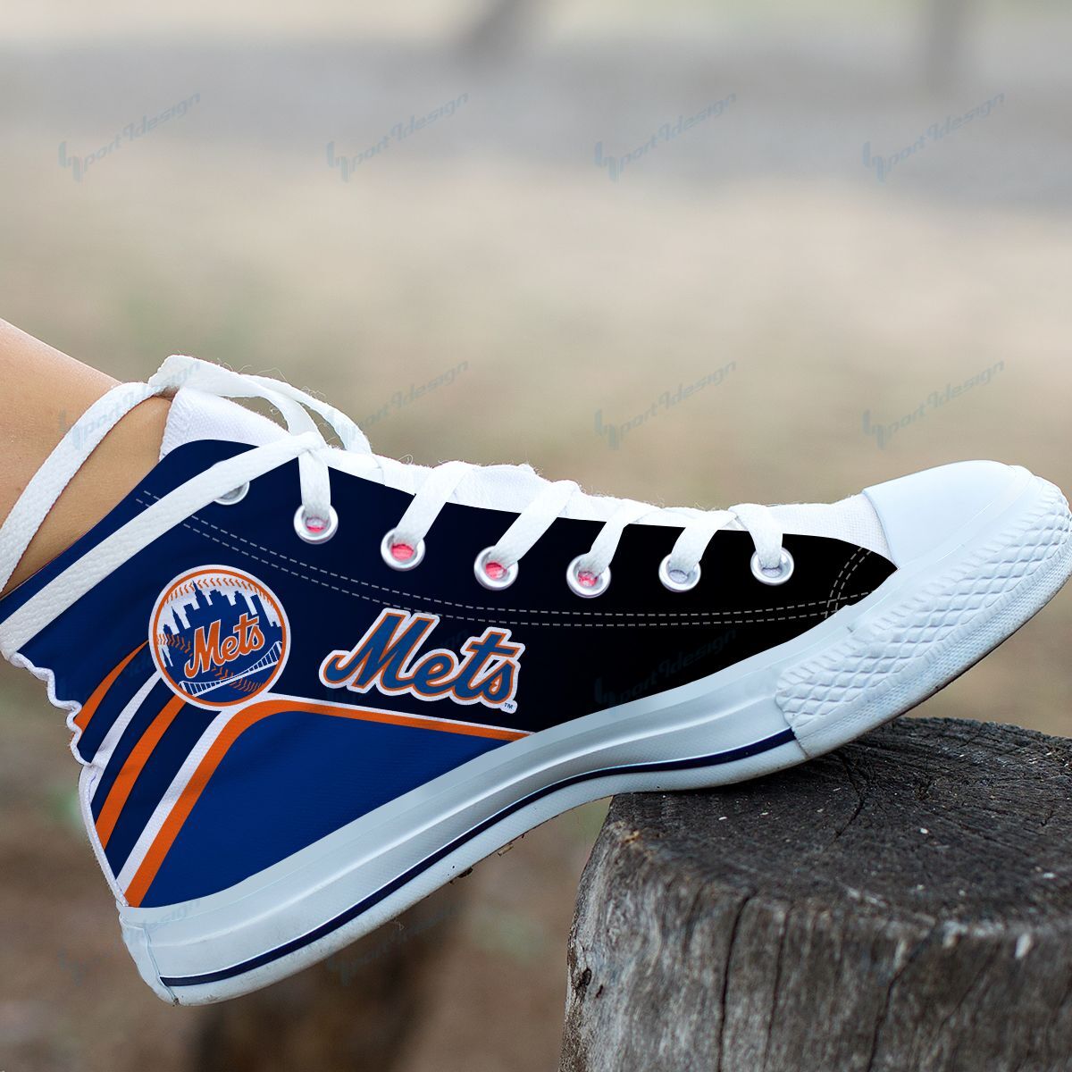 New York Mets High Top Shoes 024