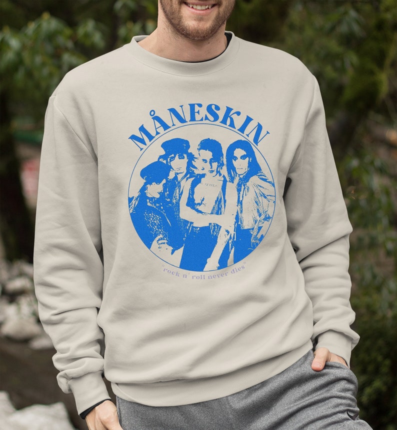 Vintage Maneskin Tshirt Sweatshirt Hoodie, Maneskin Rock Band T-Shirt, Italian Music Band Shirt, Rock N Roll Tee