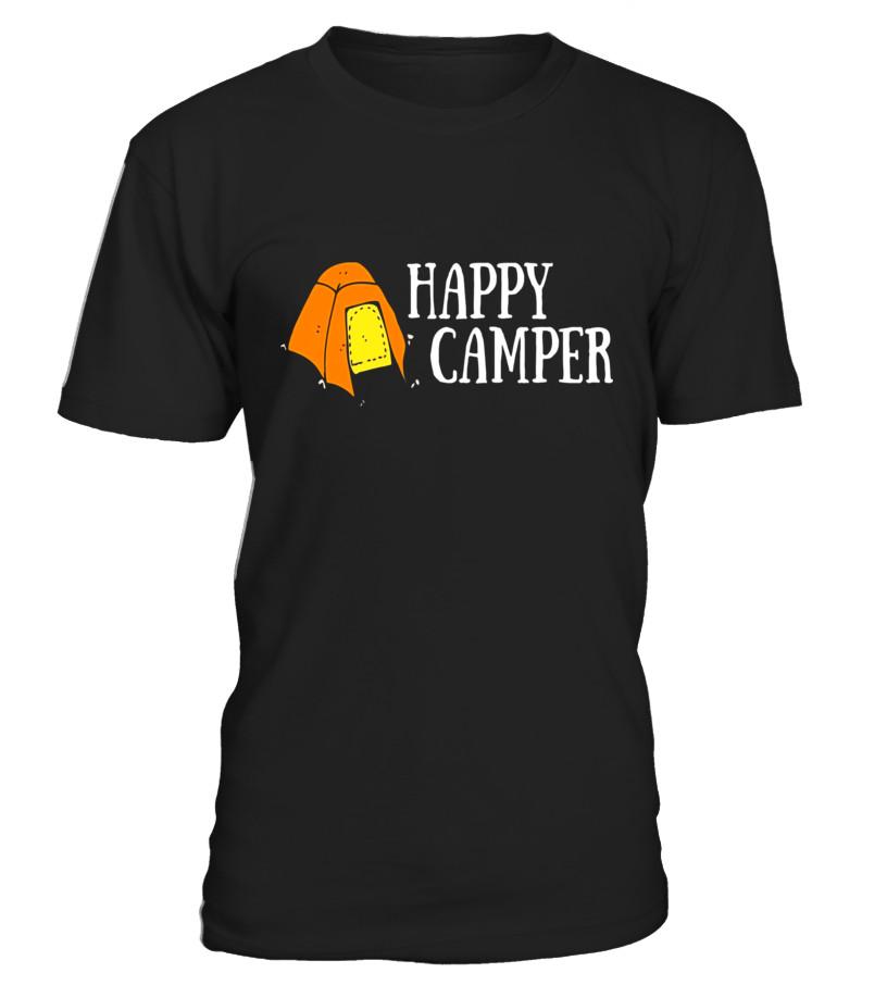 Happy Camper Shirt, Funny Camping Quotes - Limited Edition T shirts C-JMYOL