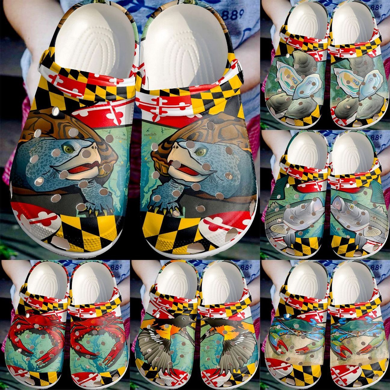 Maryland Personalize Clog Custom Cro &hellip;