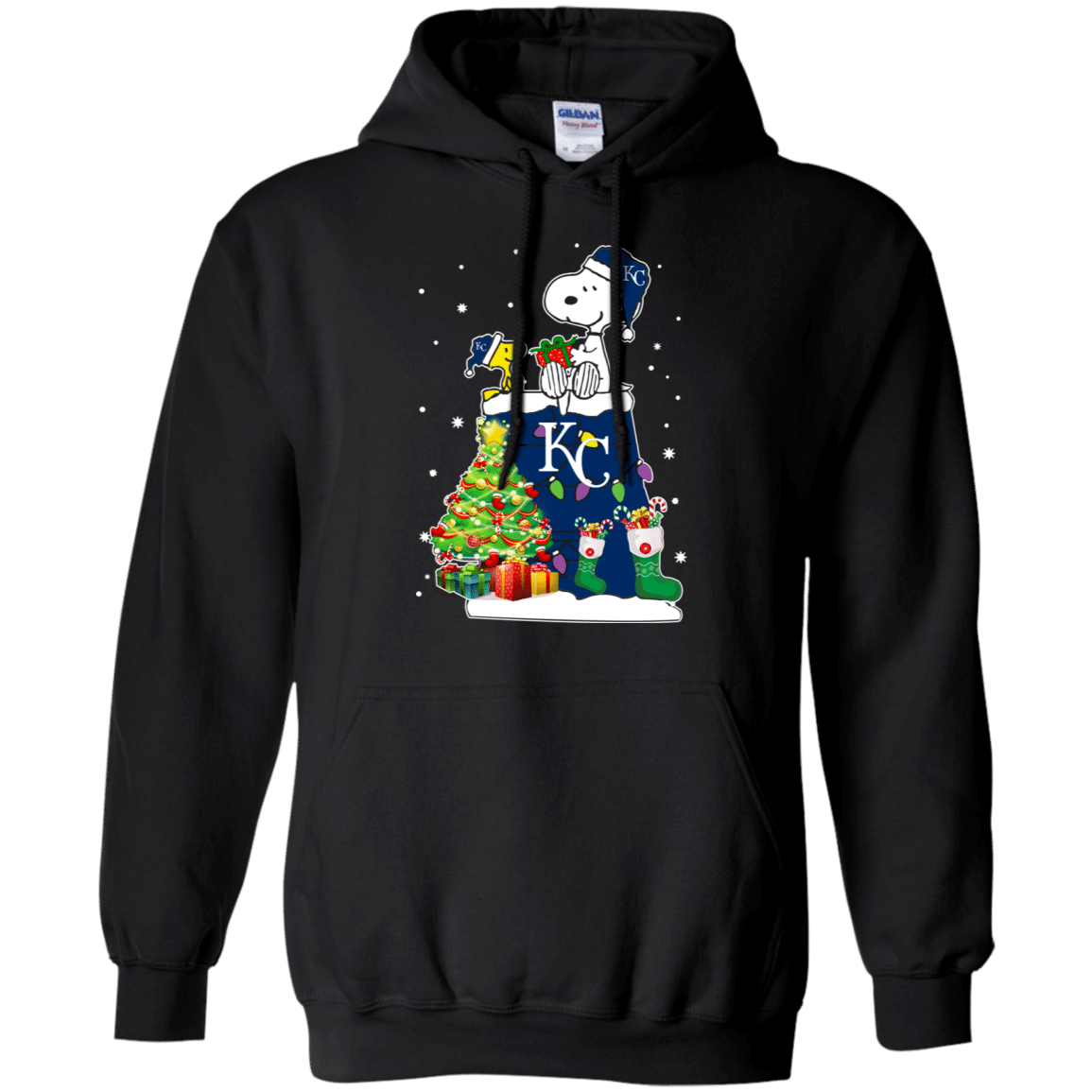 Check Out This Awesome Kansas City Royals Snoopy & Woodstock Christmas Shirt Hoodie