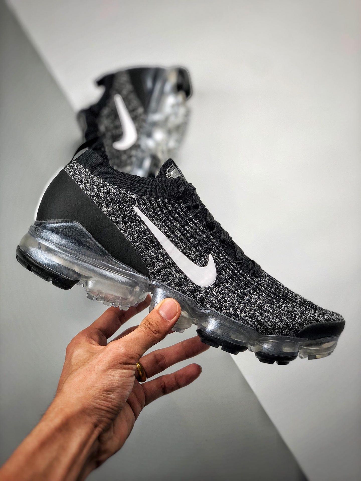 Nike Air VaporMax 3.0 Oreo BlackWhite-Metallic Silver 5338544