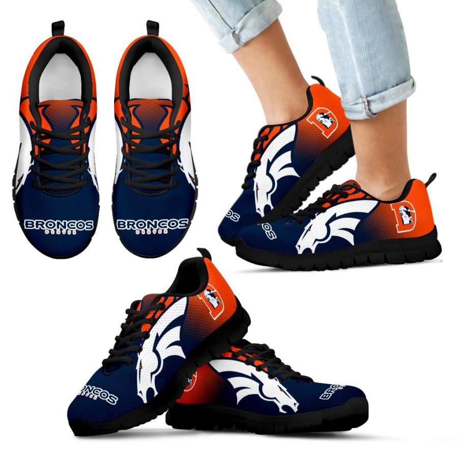 Special Unofficial Denver Broncos Sneakers