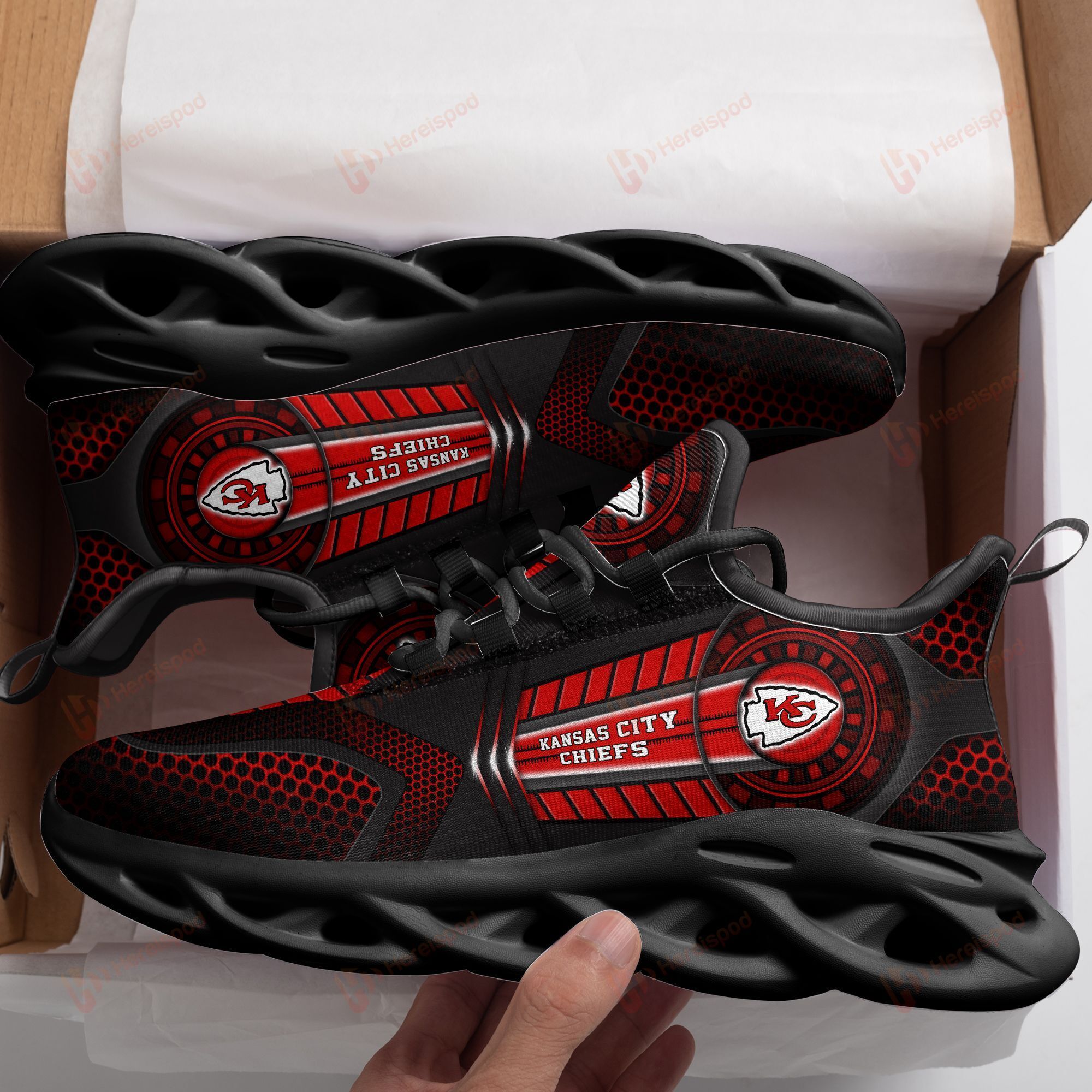 Kansas City Chiefs Max Soul Shoes Ths21081504