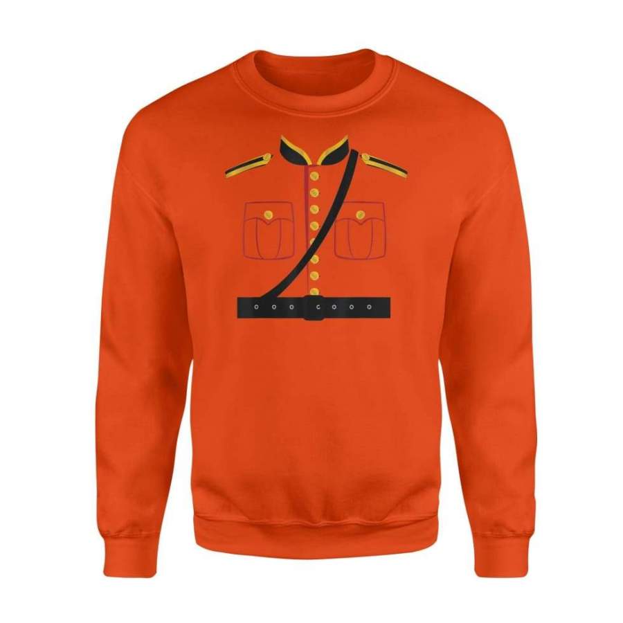 Canadian Mountie Costume Rcmp Halloween Costume – Standard Fleece Sweatshirt