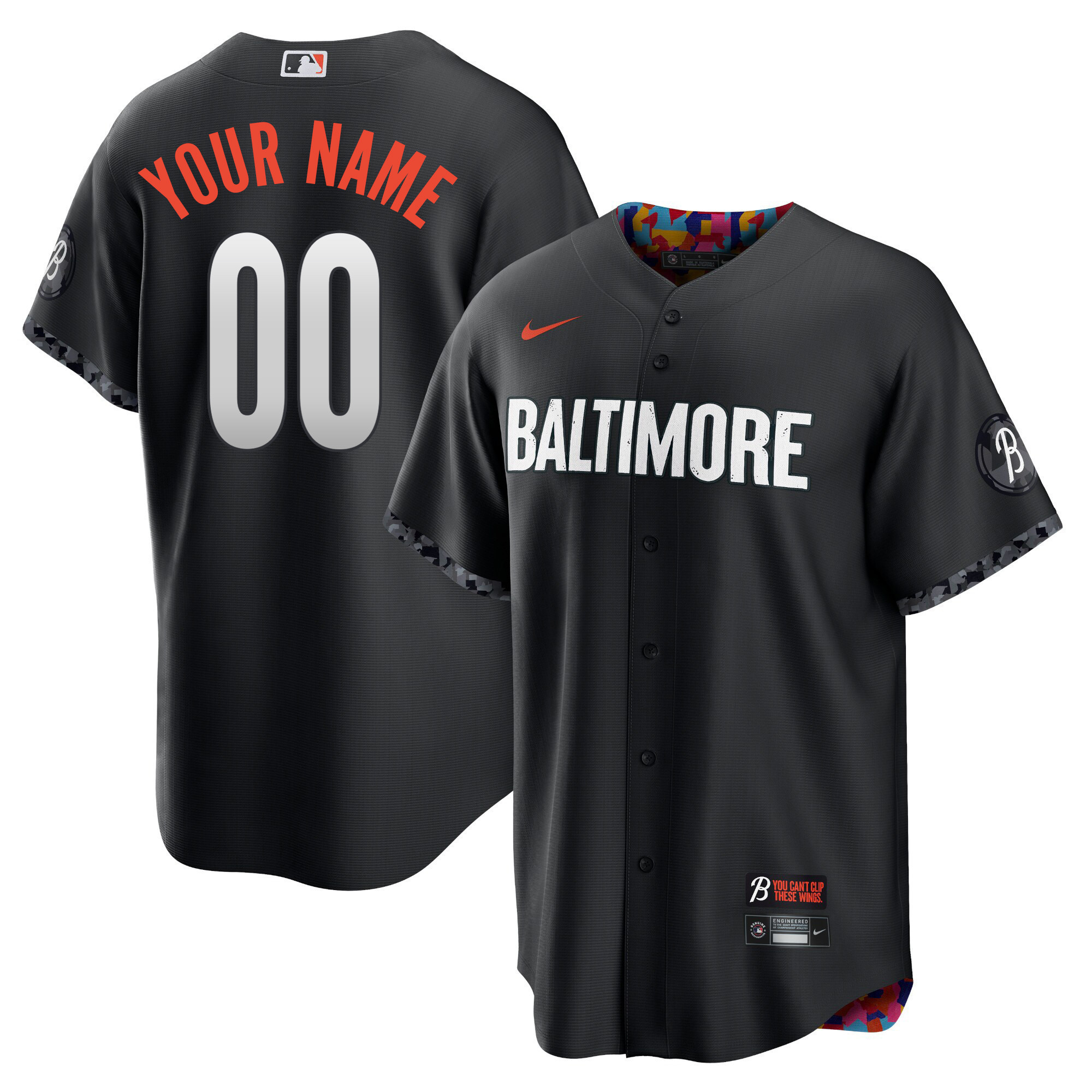 Baltimore Orioles 2023 City Connect Custom Jersey – All Stitched