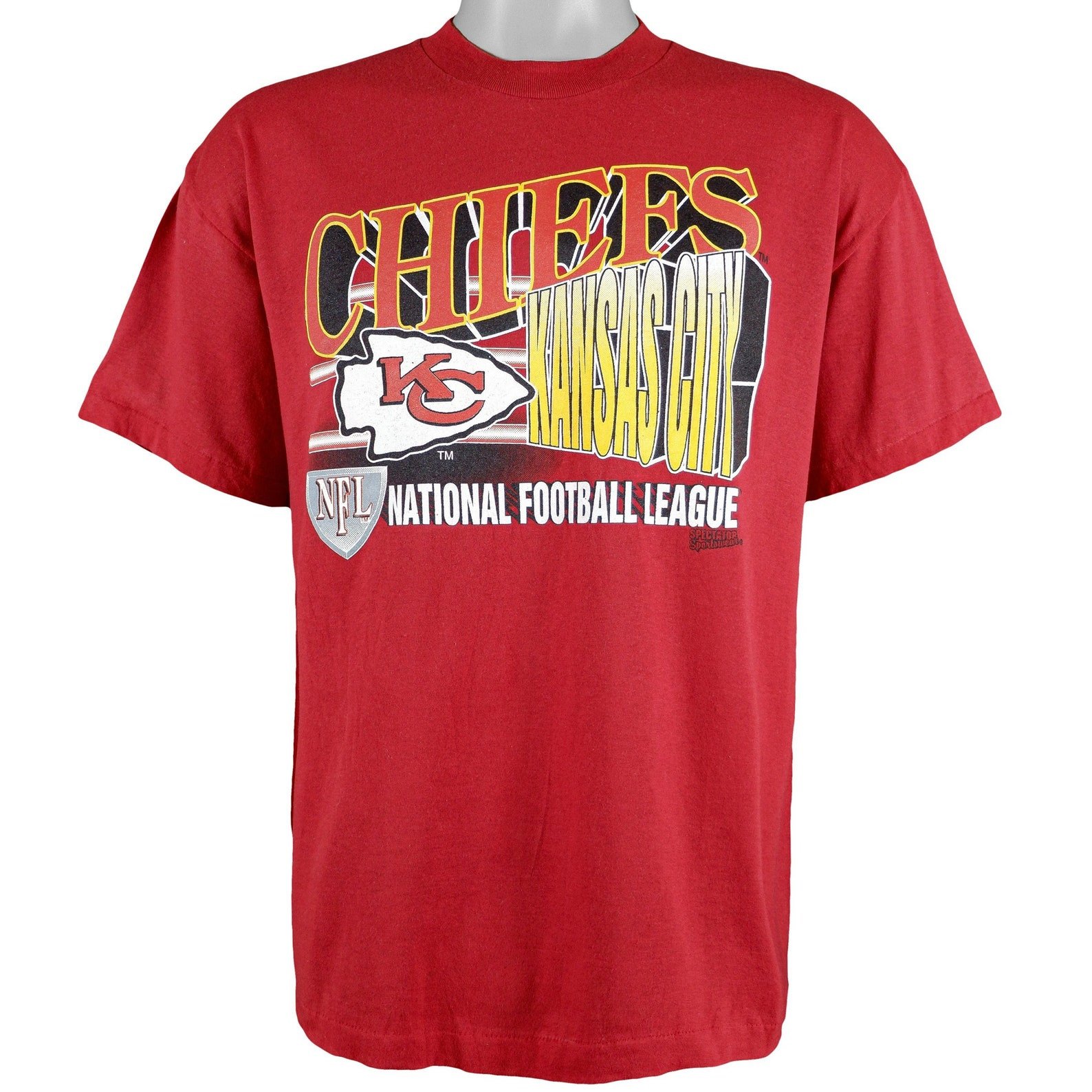 Kansas City Chiefs T Shirt 1990S