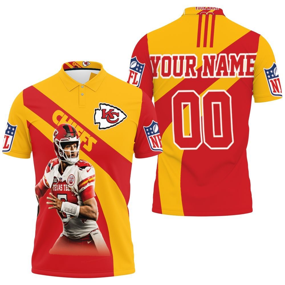 Patrick Manohomes 15 Kansas City Chiefs Afc West Division Champions Super Bowl 2021 Personalized Polo Shirt Hoodie 3D Sweater