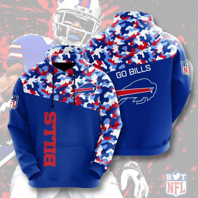 Buffalo Bills Go Bills 31 Unisex 3D Hoodie Gift For Fans