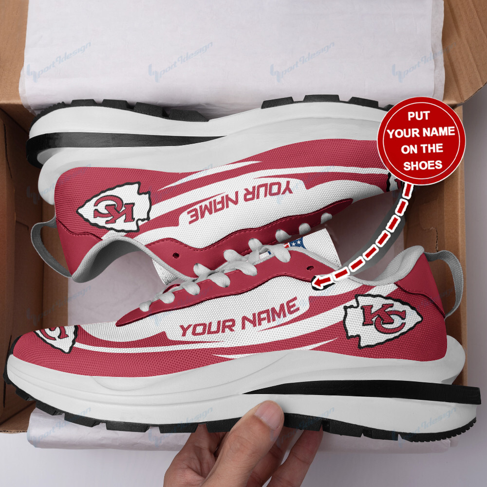 Kansas City Chiefs Personalized Sport Running Hf Sneakers 23