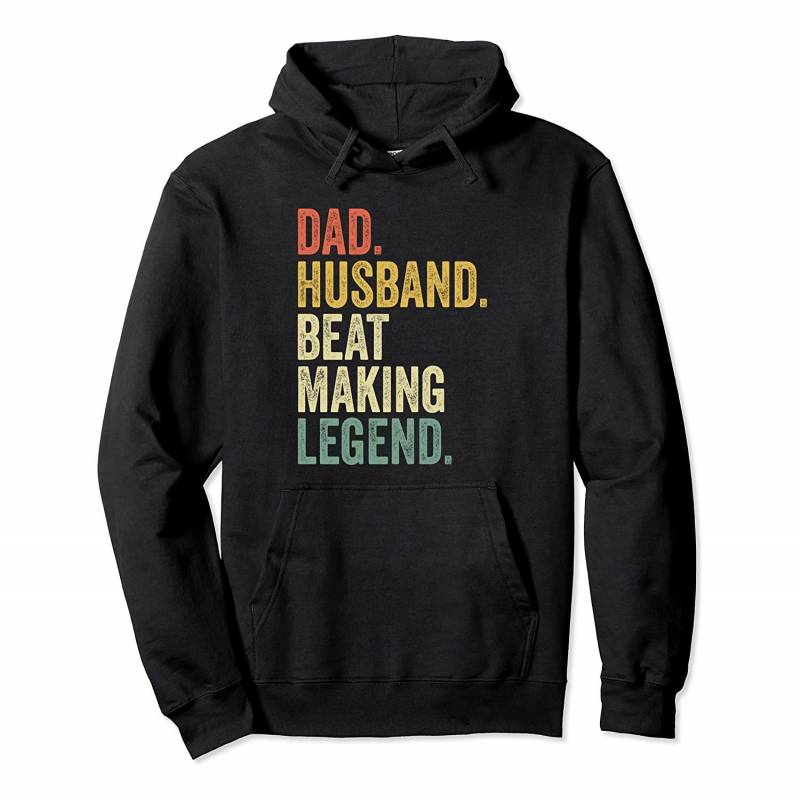 90s Hip Hop Clothing For Men Christmas Gift Funny Beat Maker Pullover Hoodie