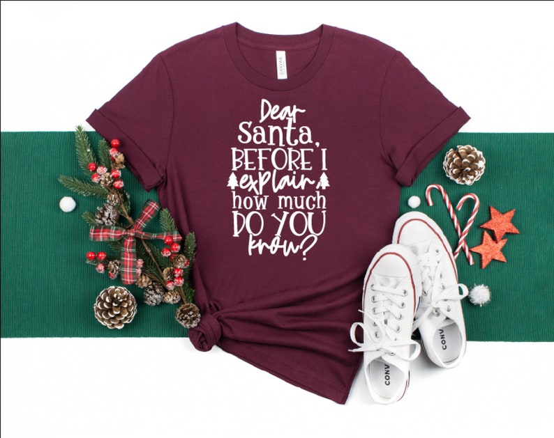 Dear Santa Before I Explain...,Funny Christmas Shirt, Christmas Gift, Christmas Shirt, Merry Christmas, Ugly Christmas Shirt Gift Xmas 2024