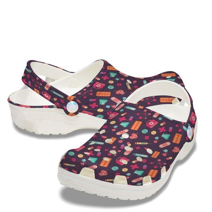 Nurse Pattern Sku 1634 Crocs Clog Sh …