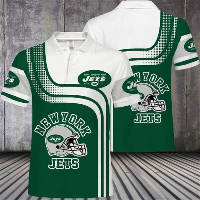 New York Jets Casual Polo Shirt - Funnymugsandshirts Fashion