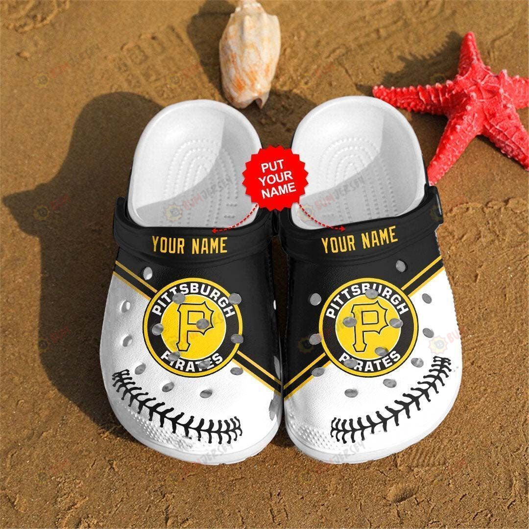 Pittsburgh Pirates National League Central Teams Custom Name Crocs Crocband Clog Comfortable Water Shoes – Aop Clog