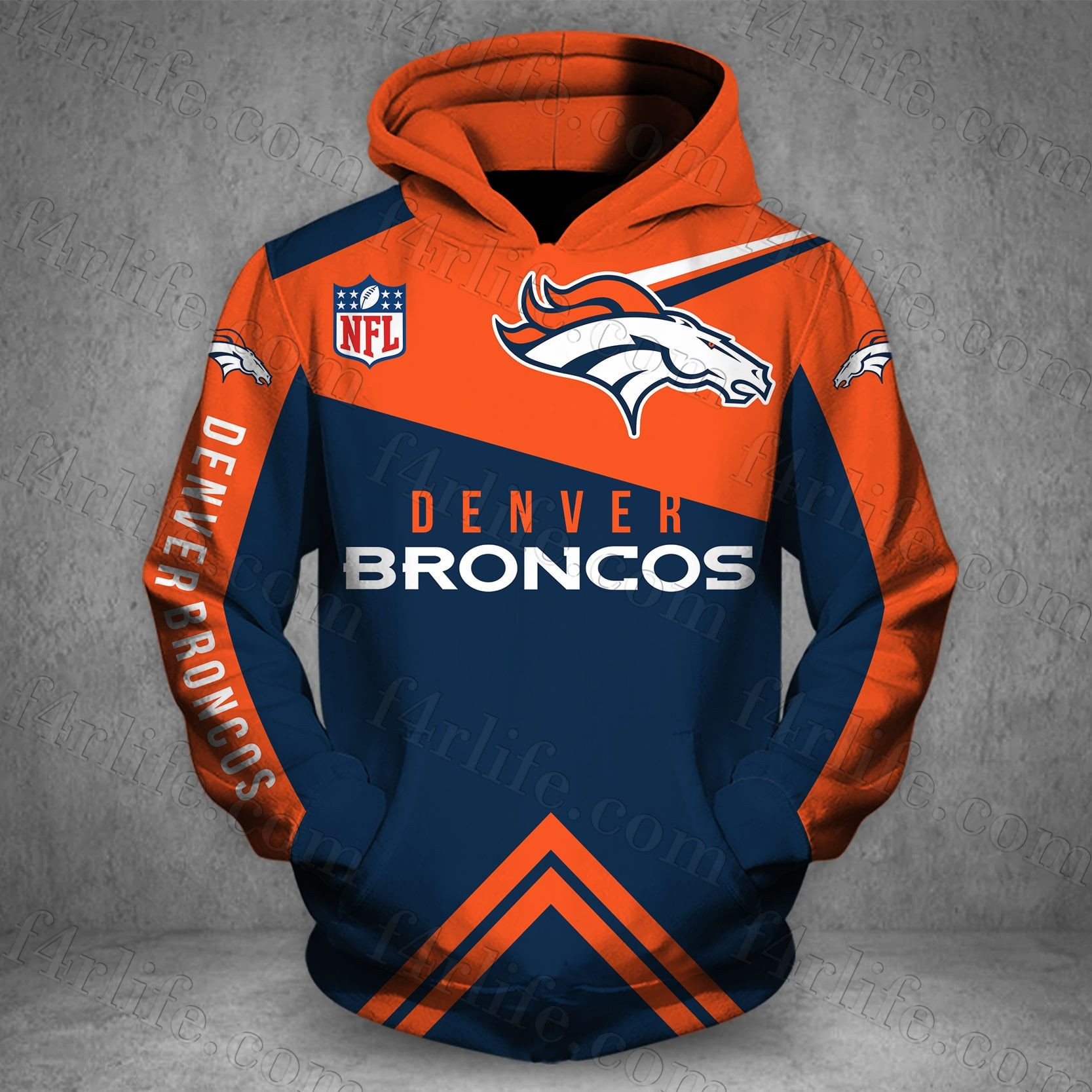 Denver Broncos Style 378 Unisex 3D Hoodie Gift For Fans