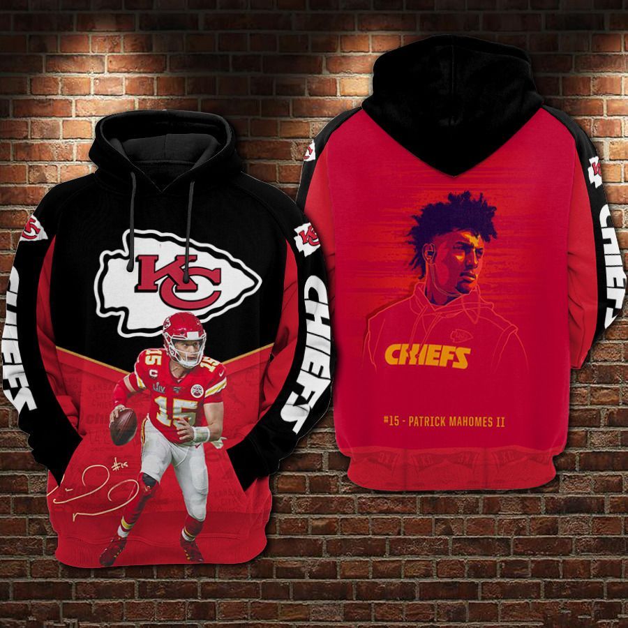 Kansas City Chiefs Patrick Mahomes Ii Football Unisex 3D Hoodie Full Zip Gifts