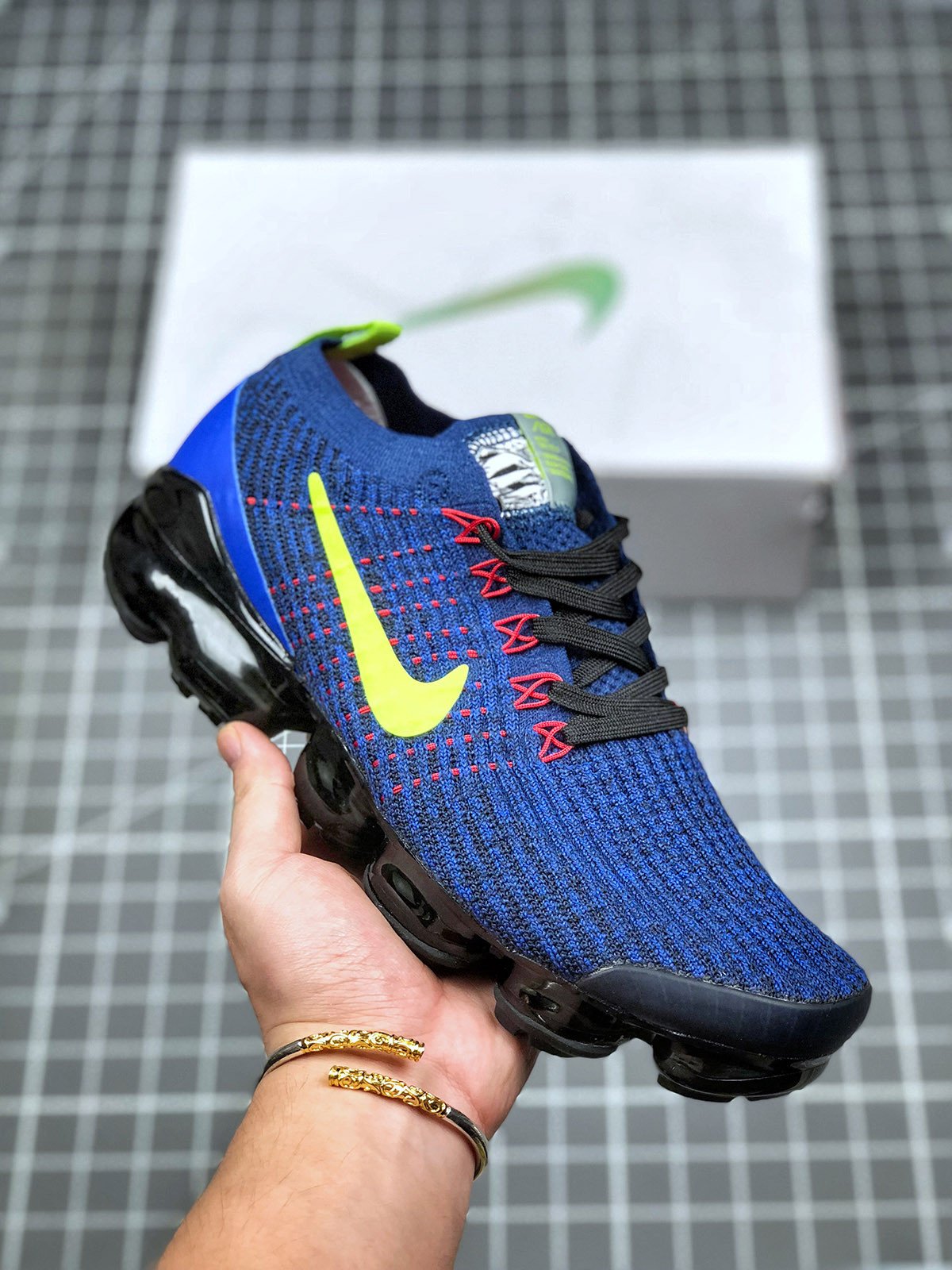 Nike Air VaporMax 3.0 Deep Royal BlueBlackened Blue-Black-Lemon Venom 5338513