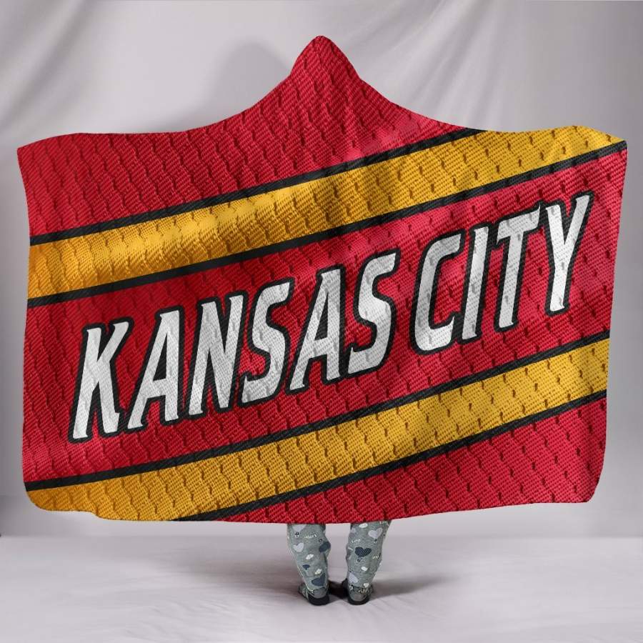 Kansas City Chiefs Unofficial Football Jersey Hoodie Blanket