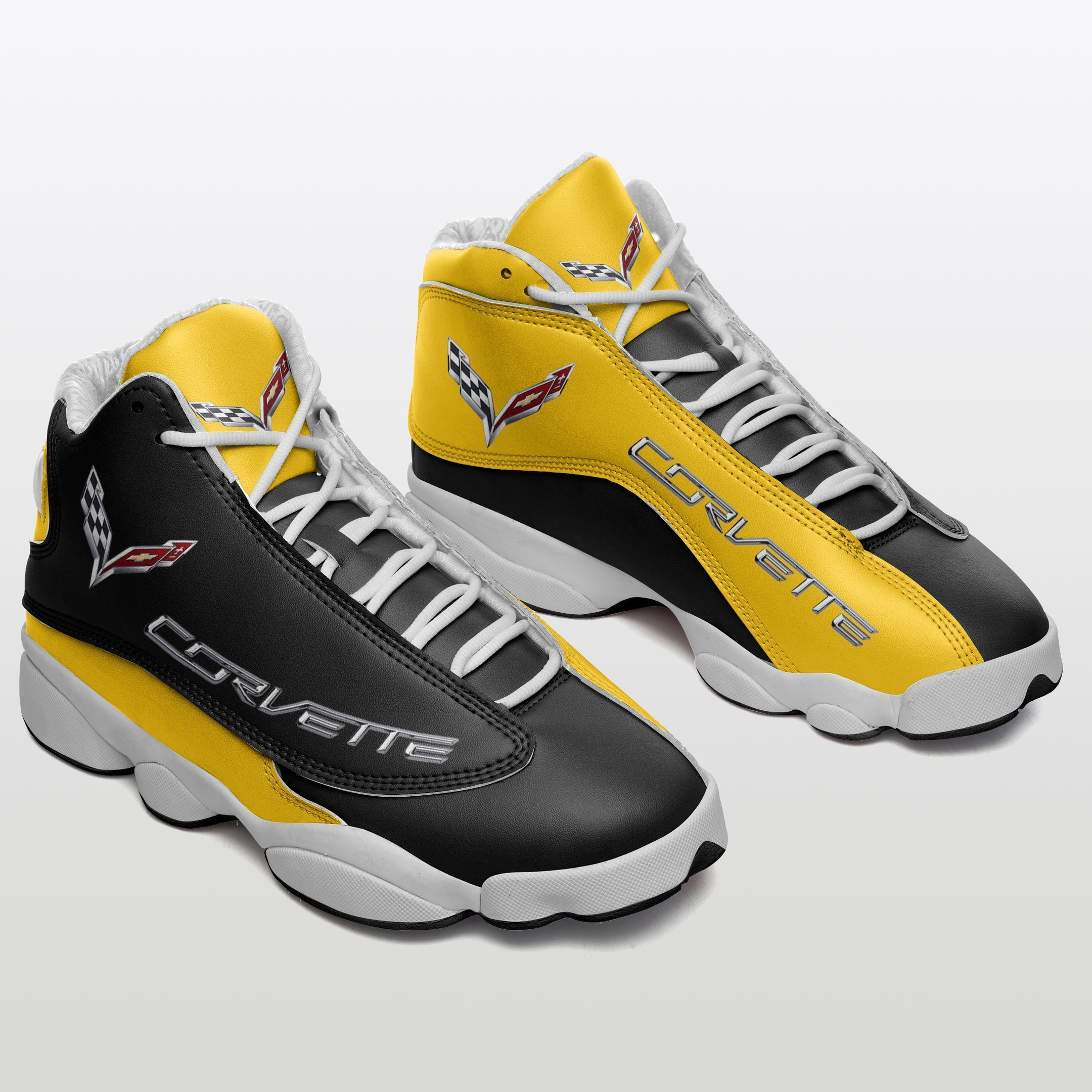 Chevrolet Corvette  Air Jd13 Shoes Ver1 (Yellow)