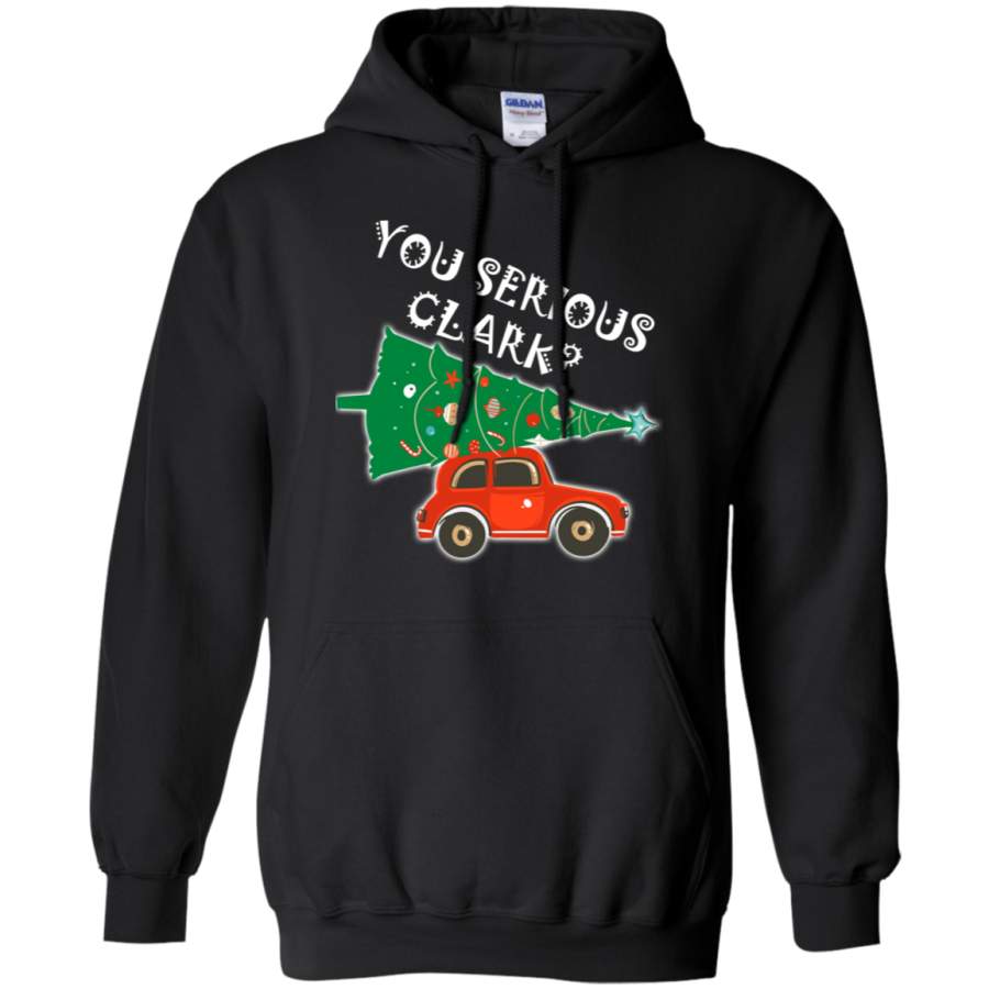 You Serious Christmas Tree Vacation Hoodie